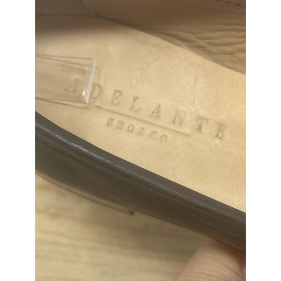 Adelante The Sofia Leather Penny Loafers Black Size 8B~Custom Made - Picture 10 of 11